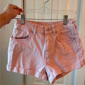 PacSun Light Pink Jean Shorts
